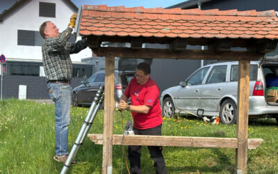 Ortseingangsschilder in neuem Glanz